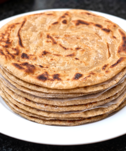 Buy Plain Frozen Paratha 6 Pieces Soft Layered Paratha Pack